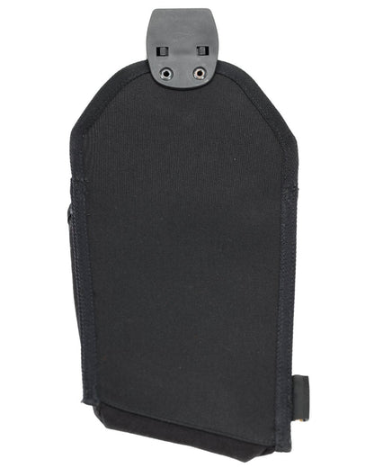 Black Coloured Mascot Workwear Customized Click System Holster Pocket on white background 