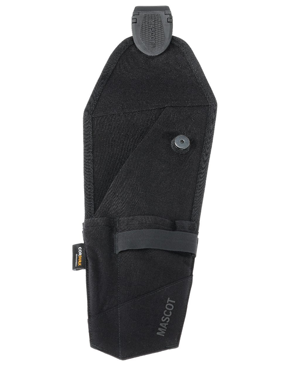 Black Coloured Mascot Workwear Customized Click System Holster Pocket For Ruler on white background 