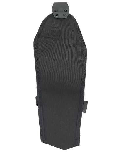 Black Coloured Mascot Workwear Customized Click System Holster Pocket For Ruler on white background 