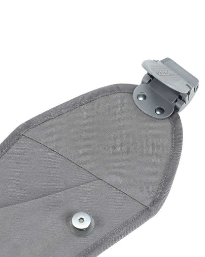 Stone Grey Coloured Mascot Workwear Customized Click System Holster Pocket For Ruler on white background 