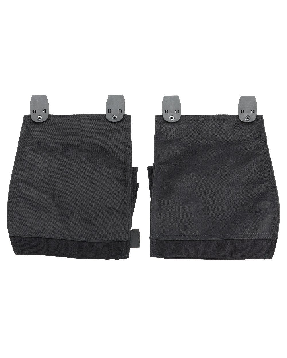 Black Coloured Mascot Workwear Customized Click System Holster Pockets on white background 