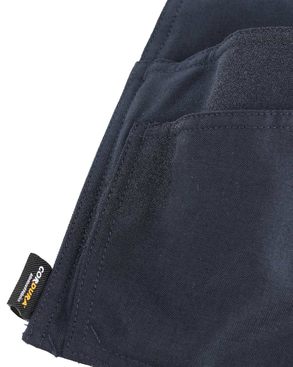 Dark Navy Coloured Mascot Workwear Customized Click System Holster Pockets on white background 