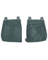 Forest Green Coloured Mascot Workwear Customized Click System Holster Pockets on white background 