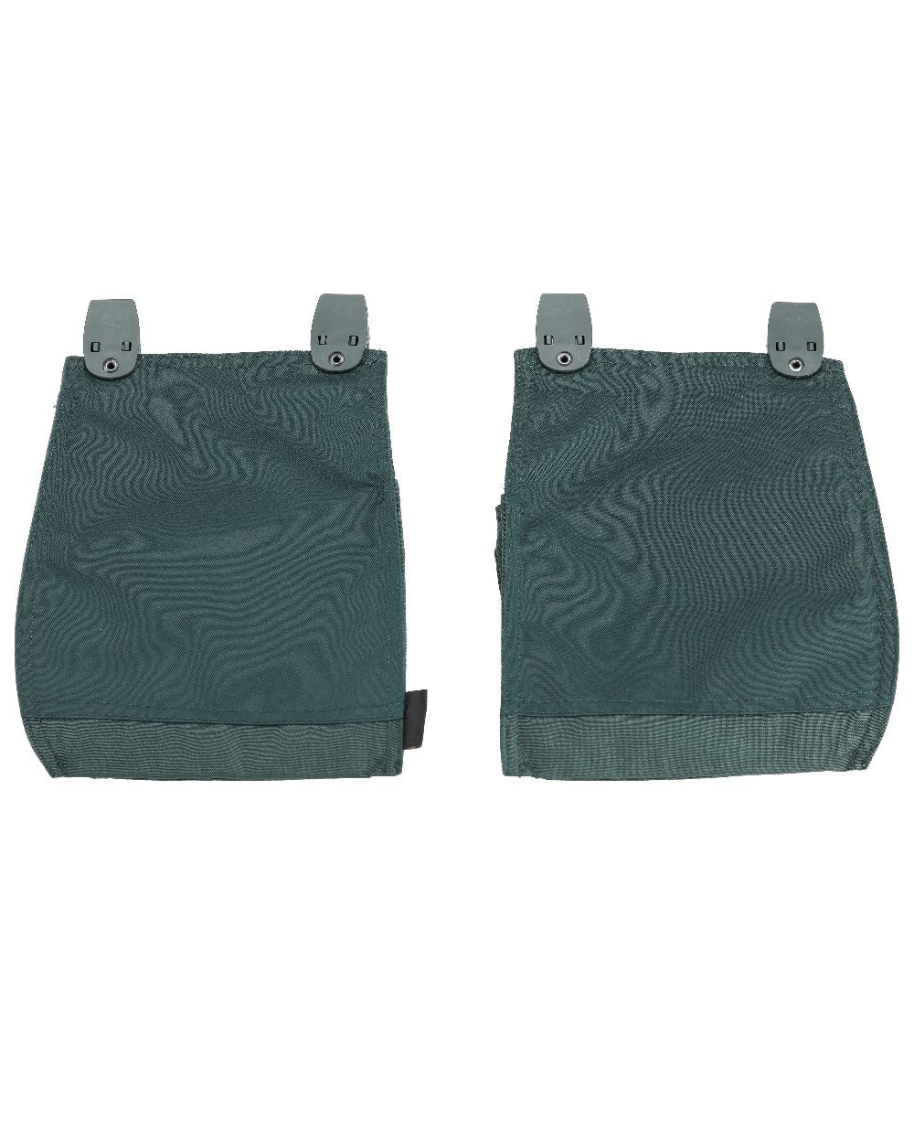 Forest Green Coloured Mascot Workwear Customized Click System Holster Pockets on white background 