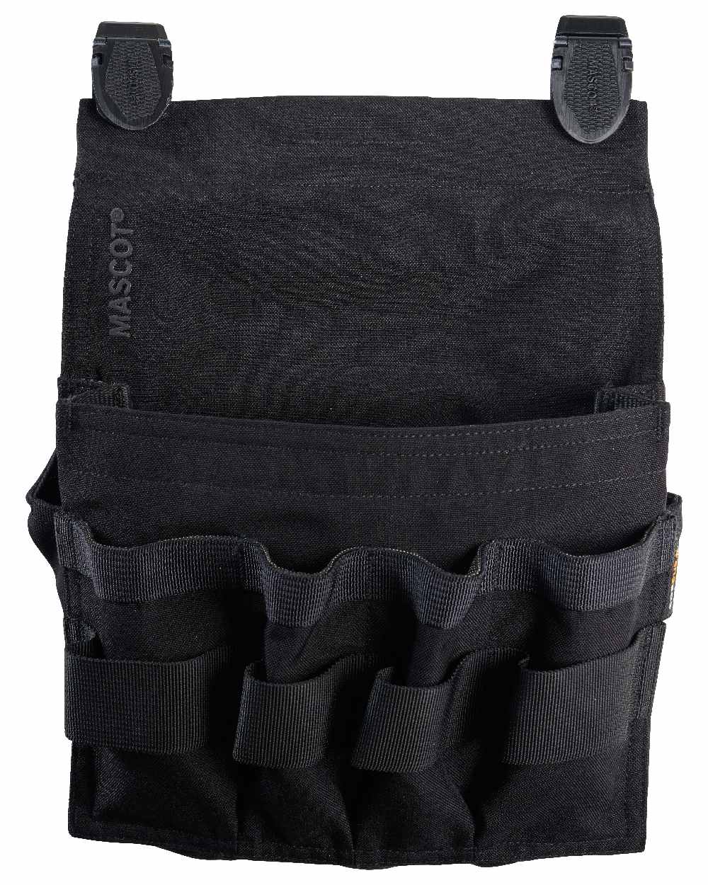 Black Coloured Mascot Workwear Customized Craftsman Holster Pocket on white background 