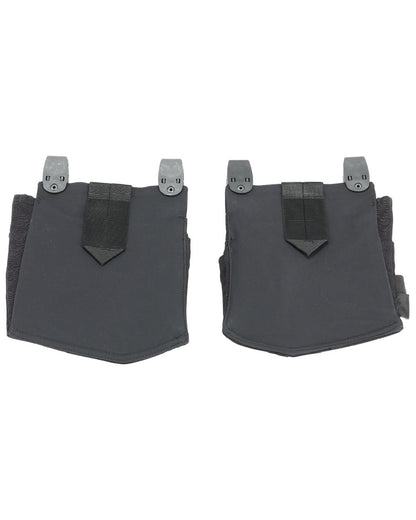 Black Coloured Mascot Workwear Customized Craftsman Holster Pockets on white background 