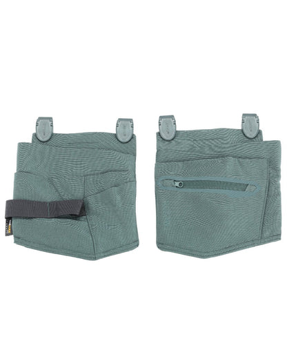 Forest Green Coloured Mascot Workwear Customized Craftsman Holster Pockets on white background 