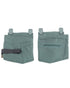 Forest Green Coloured Mascot Workwear Customized Craftsman Holster Pockets on white background 