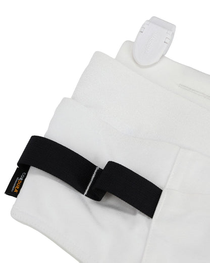 White Coloured Mascot Workwear Customized Craftsman Holster Pockets on white background 