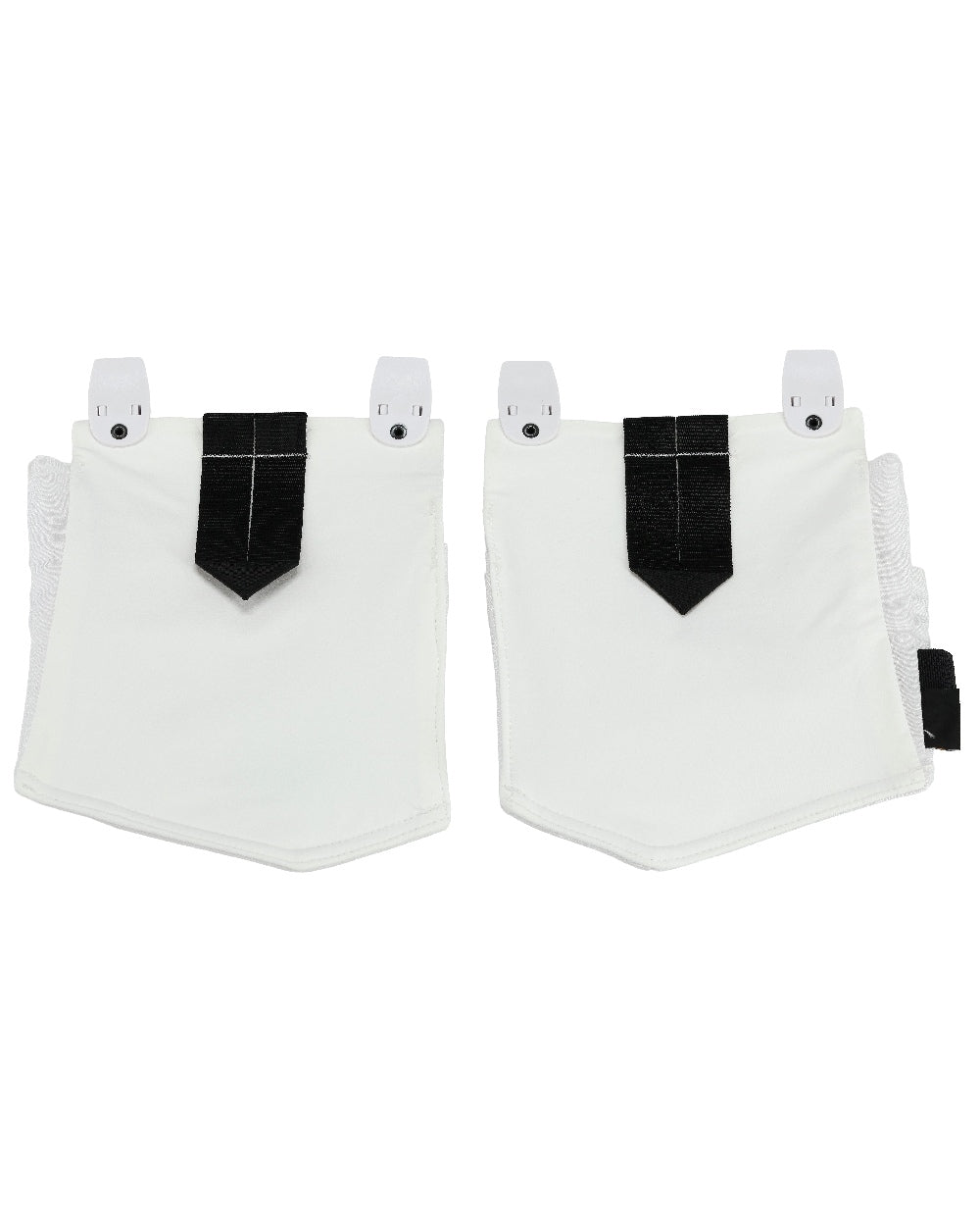 White Coloured Mascot Workwear Customized Craftsman Holster Pockets on white background 