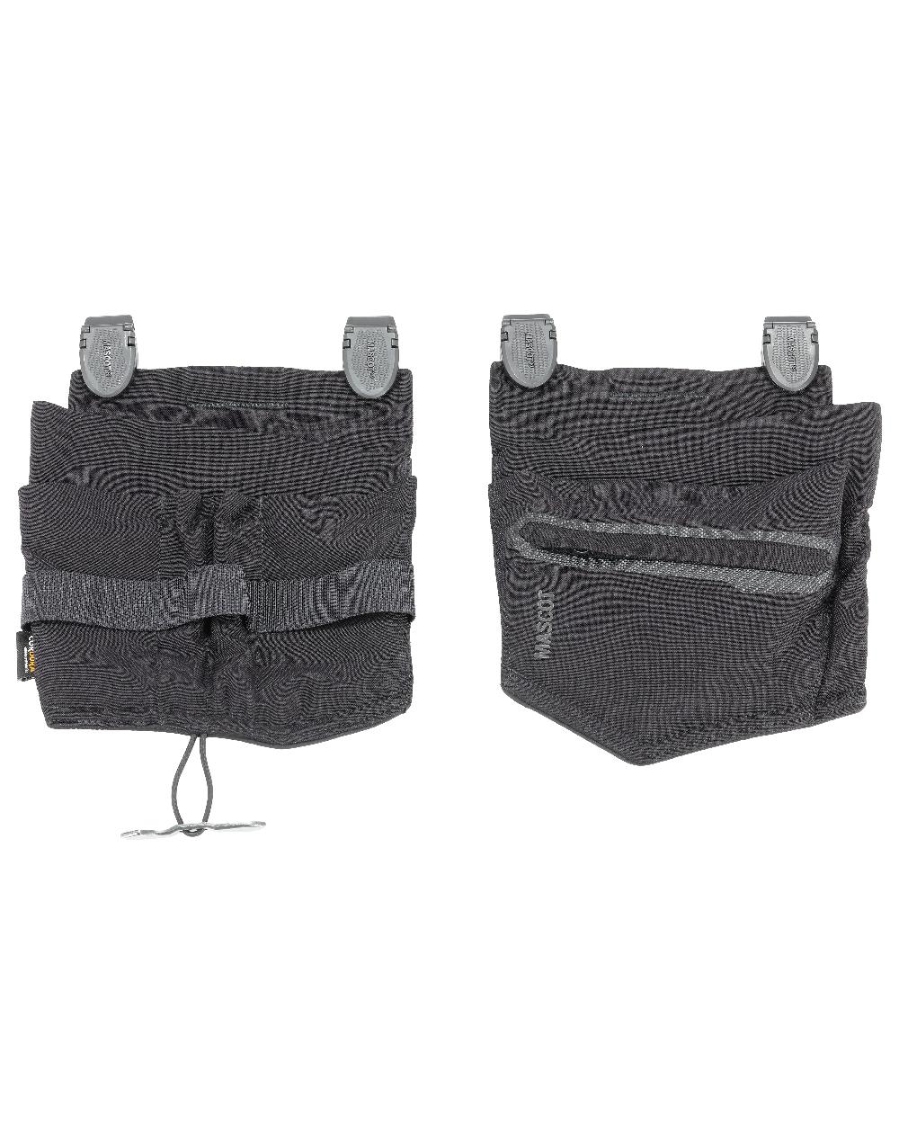 Black Coloured Mascot Workwear Customized Electrician Holster Pockets on white background 