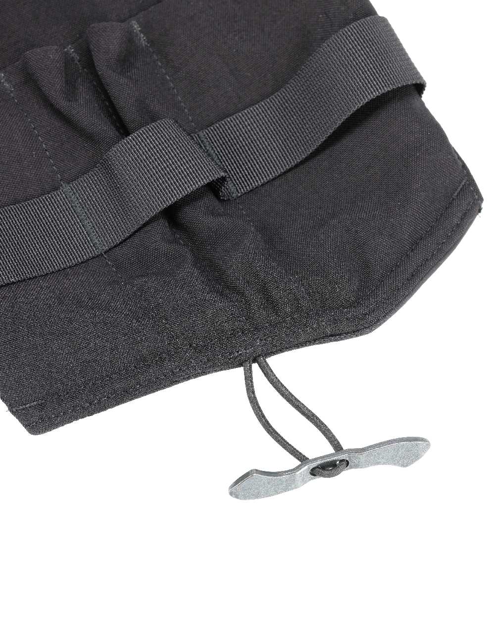 Black Coloured Mascot Workwear Customized Electrician Holster Pockets on white background 
