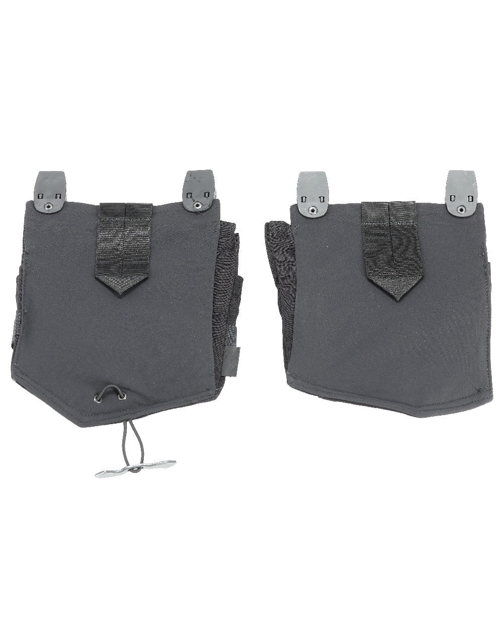 Black Coloured Mascot Workwear Customized Electrician Holster Pockets on white background 