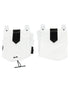 White Coloured Mascot Workwear Customized Electrician Holster Pockets on white background 