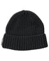 Black Coloured Mascot Workwear Customized Knitted Hat on white background 