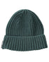 Forest Green Coloured Mascot Workwear Customized Knitted Hat on white background 