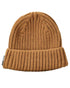Nut Brown Coloured Mascot Workwear Customized Knitted Hat on white background 