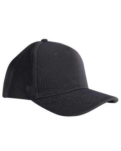 Dark Navy Coloured Mascot Workwear Customized Adjustable Cap on white background 