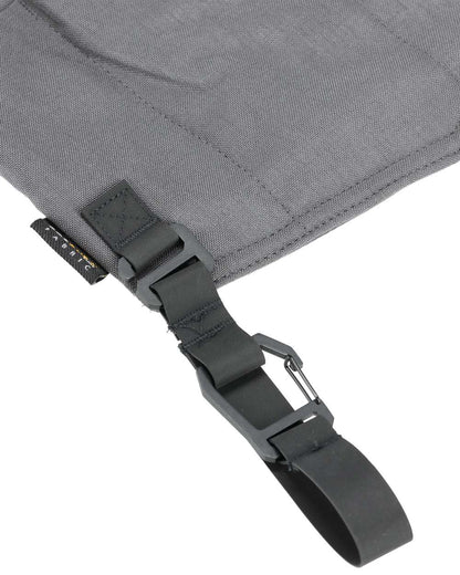 Stone Grey Coloured Mascot Workwear Customized Set of Two Painter Holster Pockets on white background 