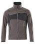 Dark Anthracite Black Coloured Mascot Workwear Mens Accelerate Breathable Softshell Jacket on white background 