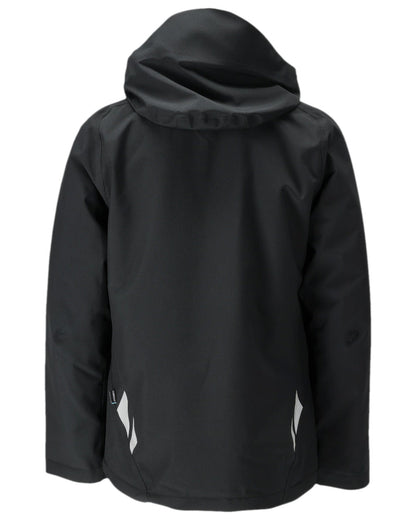 Black Coloured Mascot Workwear Mens Accelerate Breathable Winter Jacket on white background 