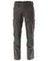 Dark Anthracite Coloured Mascot Workwear Mens Accelerate Cotton Trousers With Kneepad Pockets on white background 