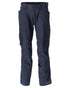Dark Navy Coloured Mascot Workwear Mens Accelerate Extra Lightweight Trousers on white background 