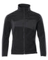 Black Coloured Mascot Workwear Mens Accelerate Fleece Jacket on white background 