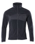 Dark Navy Coloured Mascot Workwear Mens Accelerate Fleece Jacket on white background 