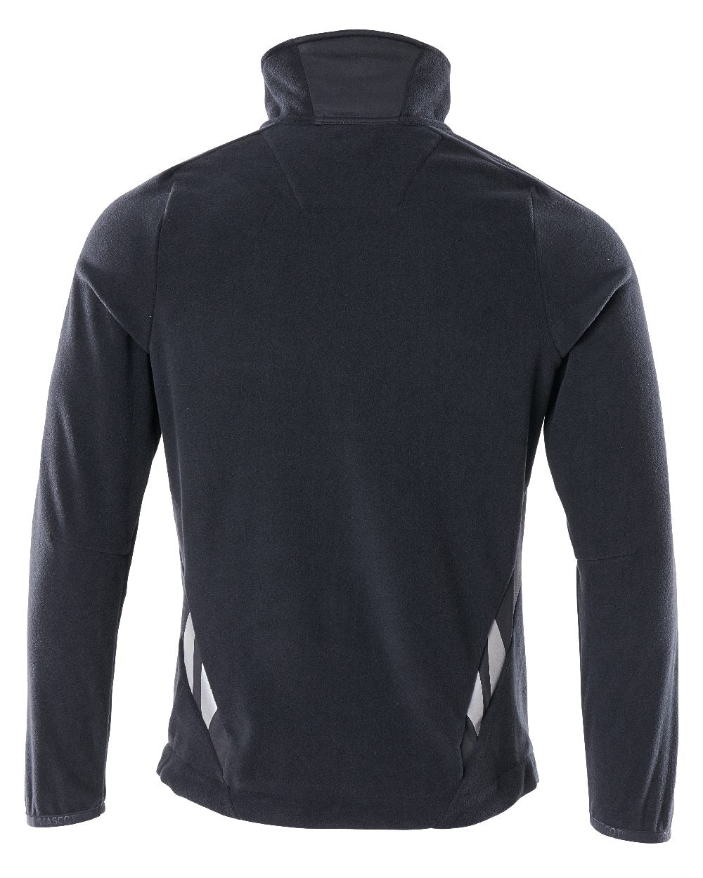 Dark Navy Coloured Mascot Workwear Mens Accelerate Fleece Jacket on white background 