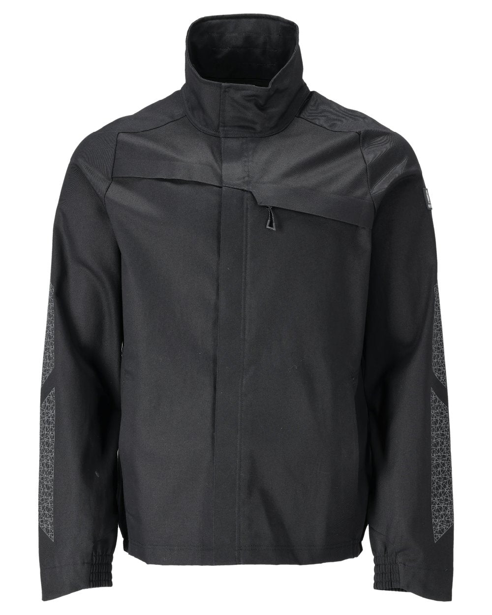 Black Mascot Workwear Mens Accelerate Jacket on white background 