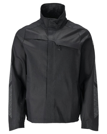 Black Mascot Workwear Mens Accelerate Jacket on white background 