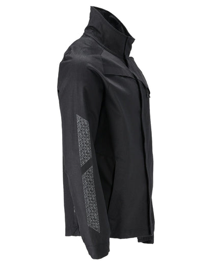 Black Mascot Workwear Mens Accelerate Jacket on white background 