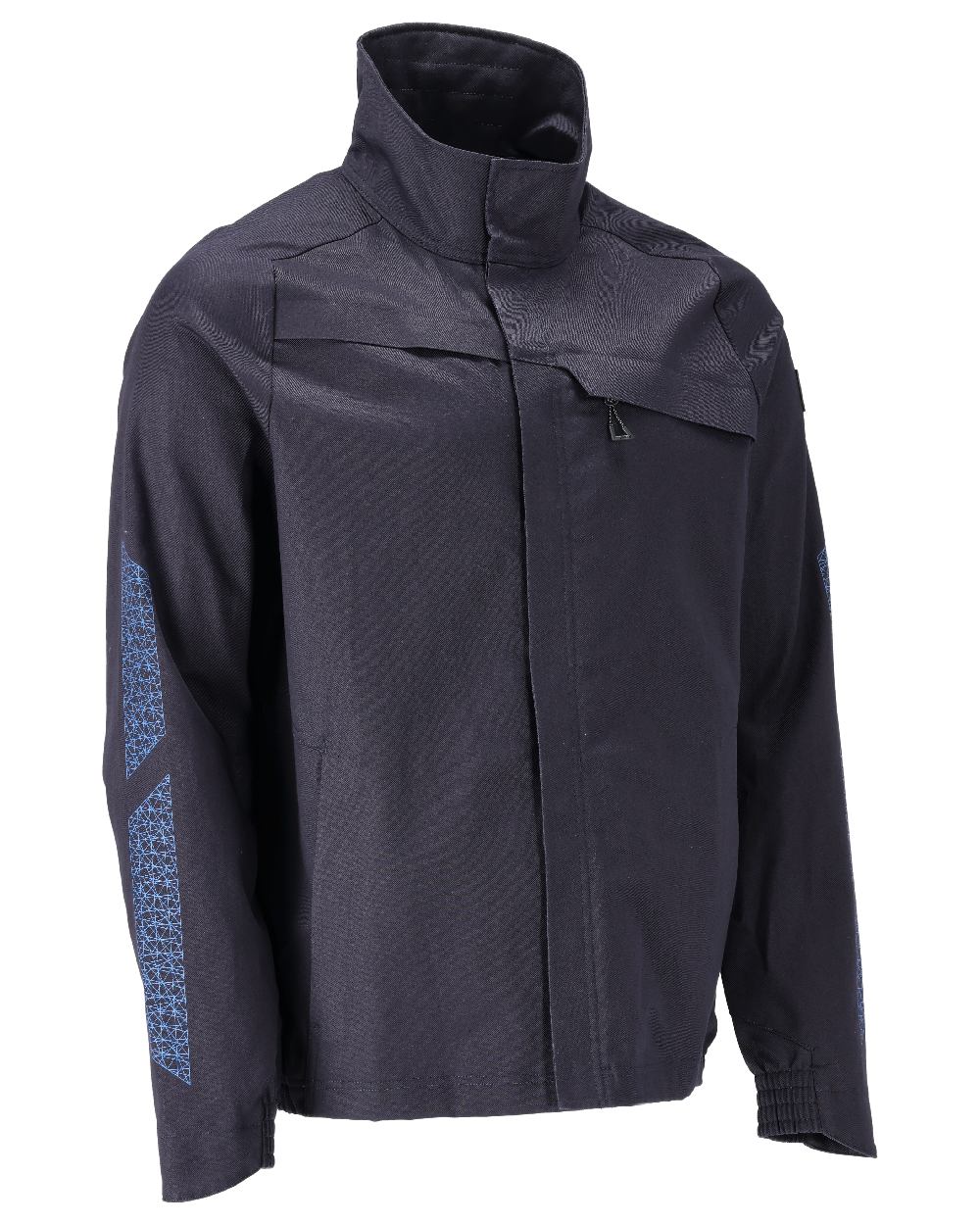 Dark Navy Mascot Workwear Mens Accelerate Jacket on white background 