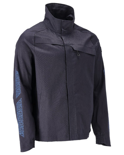 Dark Navy Mascot Workwear Mens Accelerate Jacket on white background 