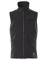 Black Coloured Mascot Workwear Mens Accelerate Lightweight Gilet on white background 