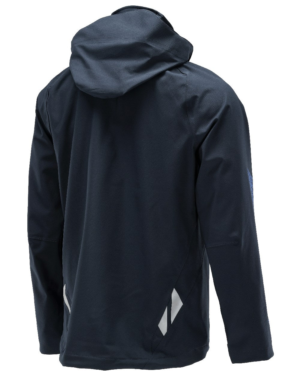 Dark Navy Coloured Mascot Workwear Mens Accelerate Lightweight Outer Shell Jacket on white background 