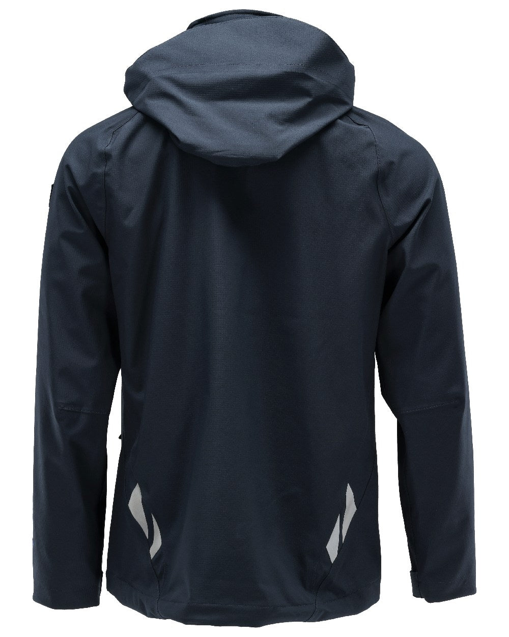 Dark Navy Coloured Mascot Workwear Mens Accelerate Lightweight Outer Shell Jacket on white background 