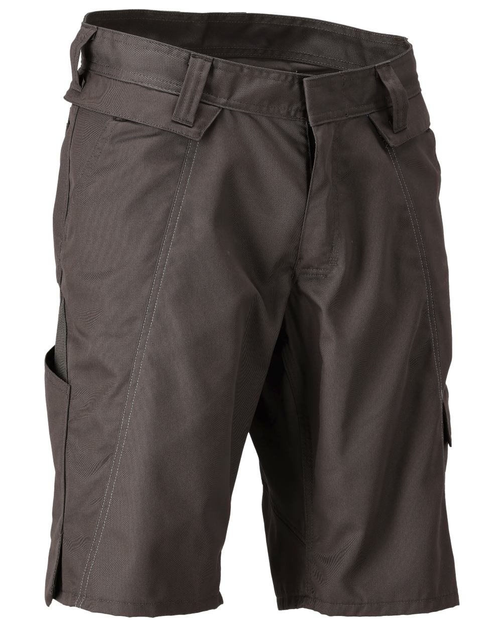 Dark Anthracite Coloured Mascot Workwear Mens Accelerate Lightweight Shorts on white background 