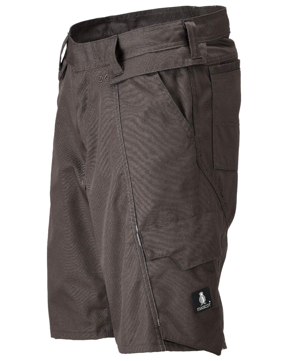 Dark Anthracite Coloured Mascot Workwear Mens Accelerate Lightweight Shorts on white background 
