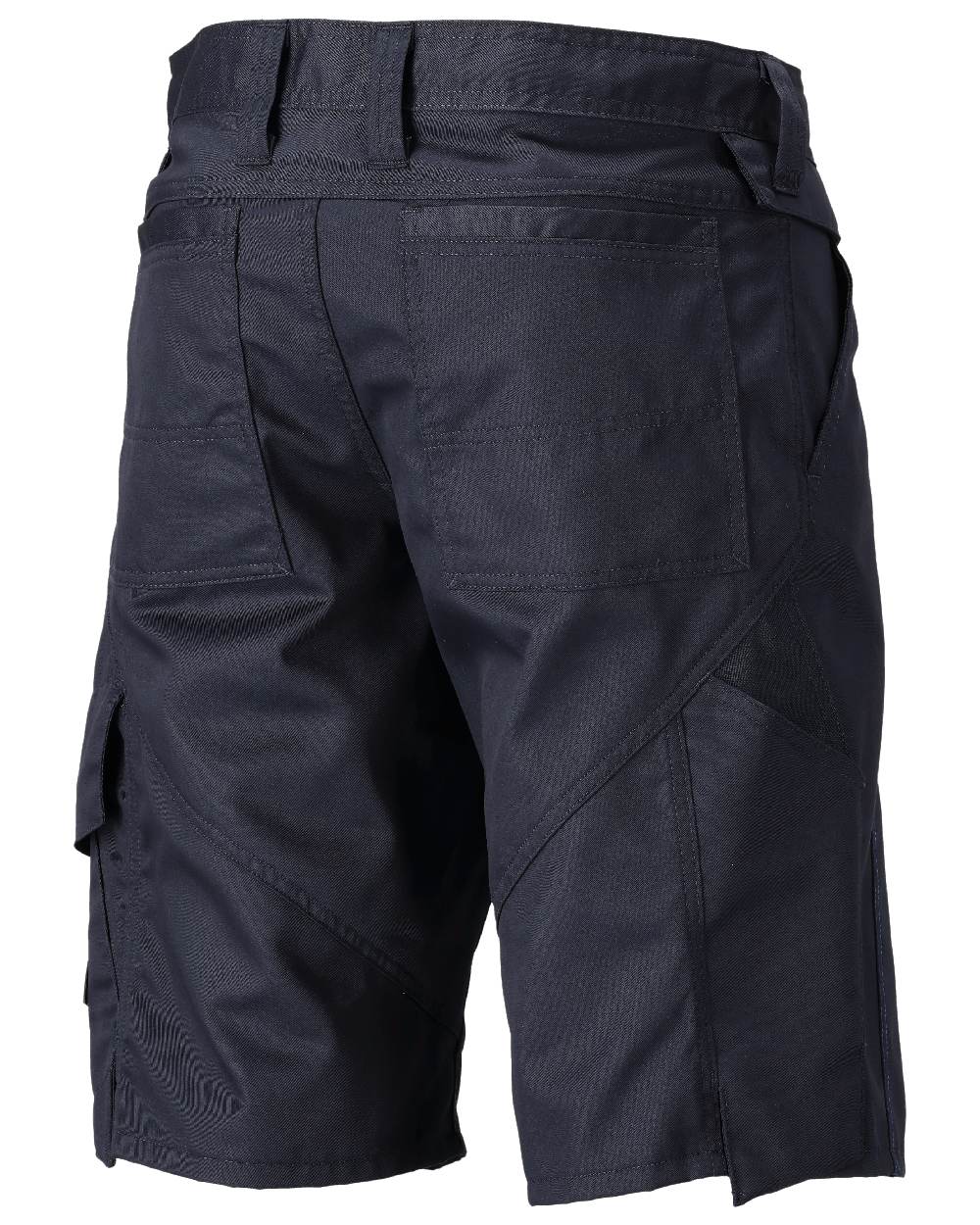Dark Navy Coloured Mascot Workwear Mens Accelerate Lightweight Shorts on white background 