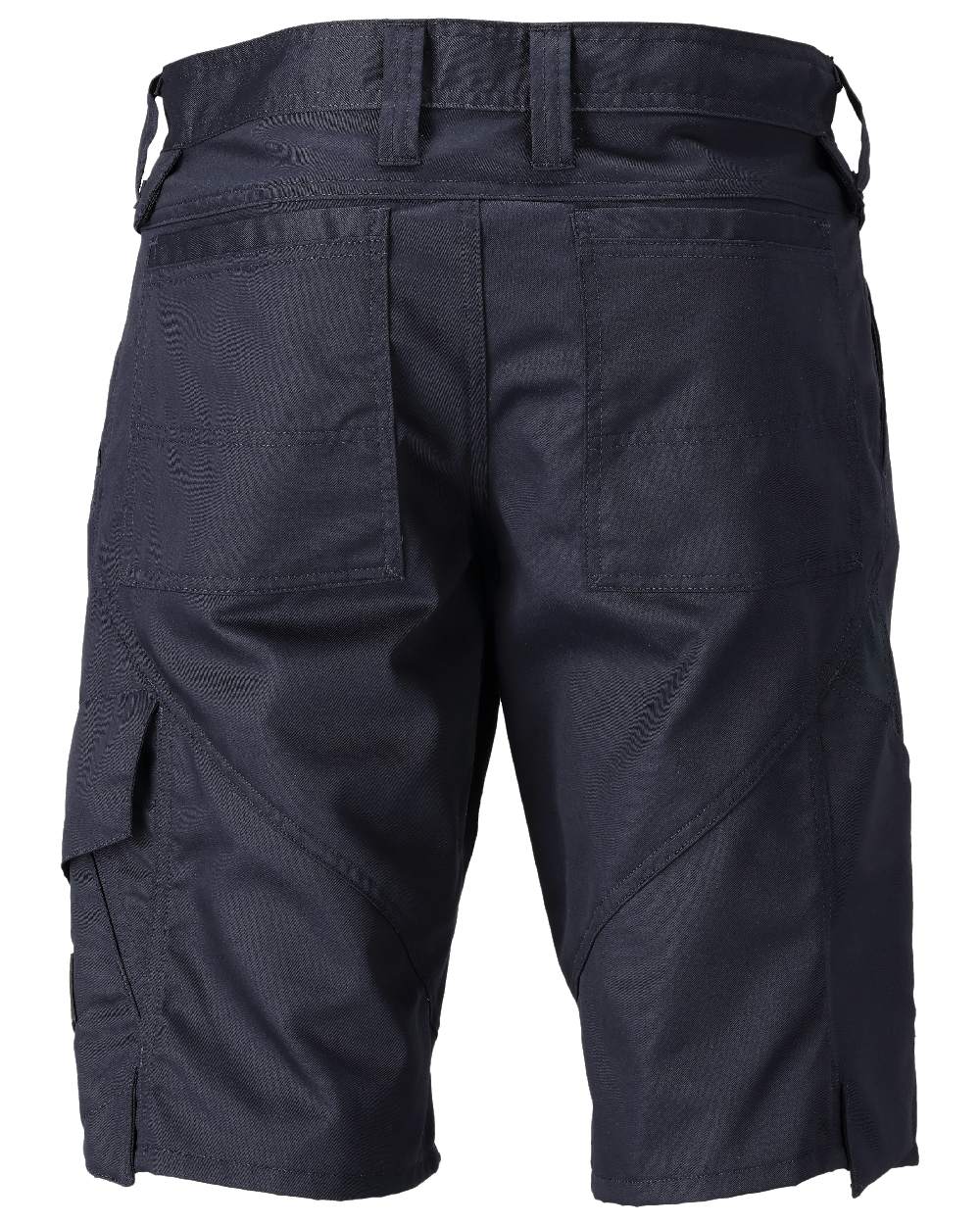 Dark Navy Coloured Mascot Workwear Mens Accelerate Lightweight Shorts on white background 