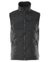 Black Coloured Mascot Workwear Mens Accelerate Lightweight Thermal Gilet on white background 