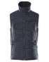 Dark Navy Coloured Mascot Workwear Mens Accelerate Lightweight Thermal Gilet on white background 
