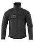 Black Coloured Mascot Workwear Mens Accelerate Lightweight Thermal Jacket on white background 