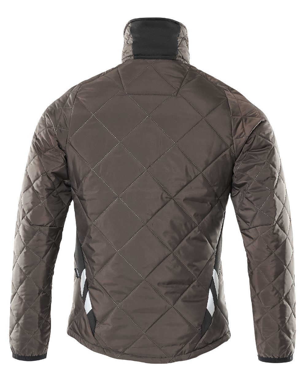 Dark Anthracite Black Coloured Mascot Workwear Mens Accelerate Lightweight Thermal Jacket on white background 