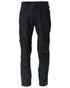 Black Coloured Mascot Workwear Mens Accelerate Organic Cotton Trousers on white background 