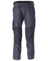 Dark Navy Coloured Mascot Workwear Mens Accelerate Organic Cotton Trousers on white background 