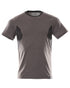 Dark Anthracite Black Coloured Mascot Workwear Mens Accelerate Round Neck T-Shirt on white background 