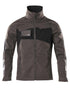 Dark Anthracite Black Coloured Mascot Workwear Mens Accelerate Stretch Zones Jacket on white background 